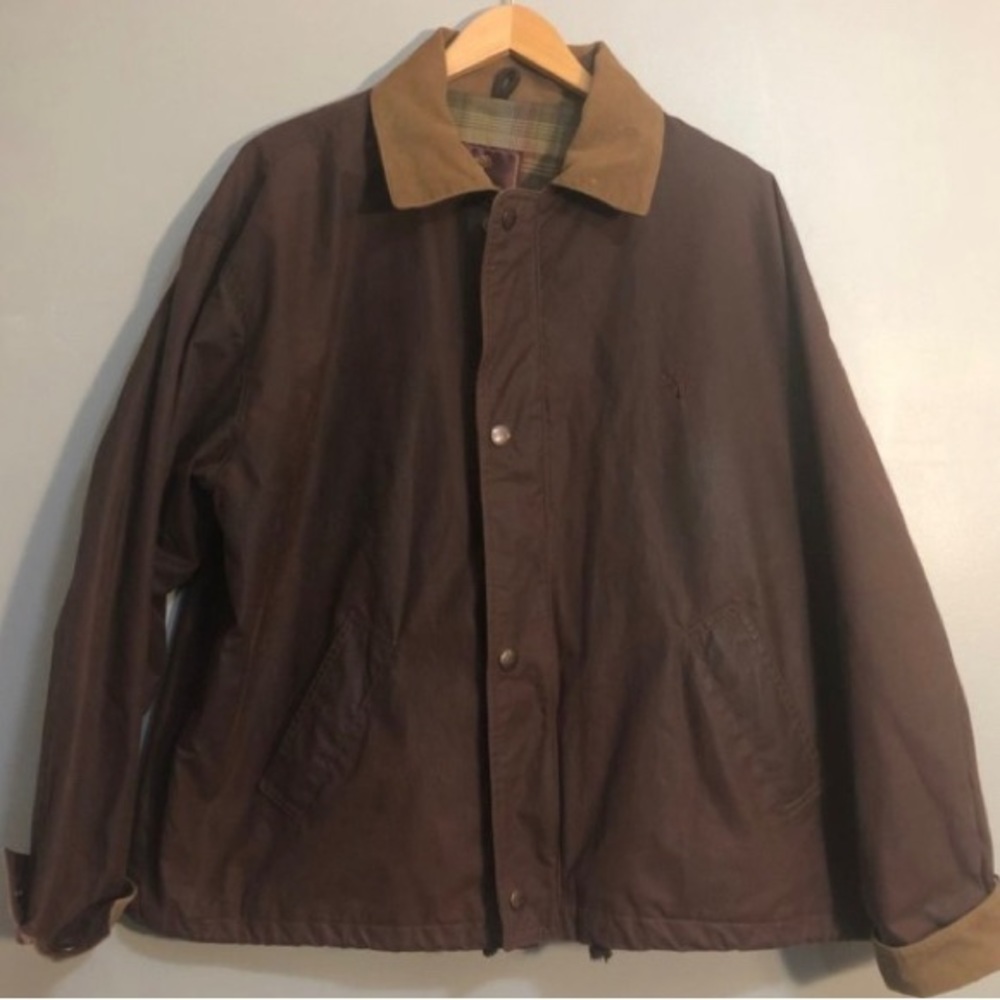 Mulberry Waxed Barn Coat